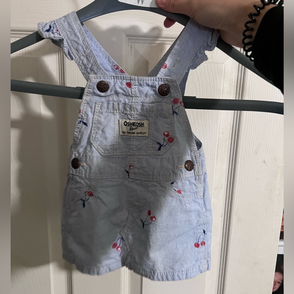 OshKosh Baby Girl Cherry Dress - 3 Months